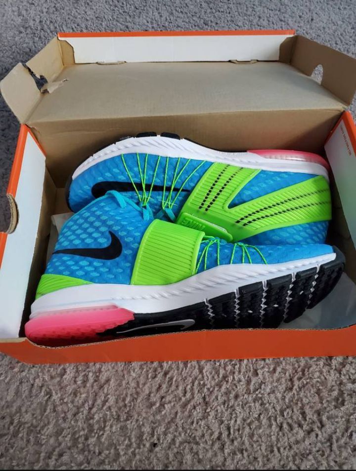 NEW Nike 11.5 Zoom Train Toranada Gamma Blue Running Shoes