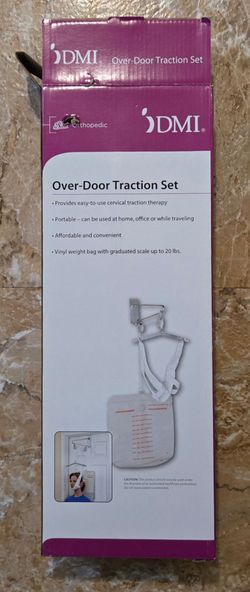 DMI Over the Door Posture Corrector and Cervical Neck Traction Device for Physical Therapy $20