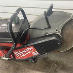 Milwaukee Concrete Saw 14”