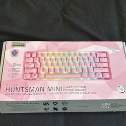 Pink Razer Huntsman Mini