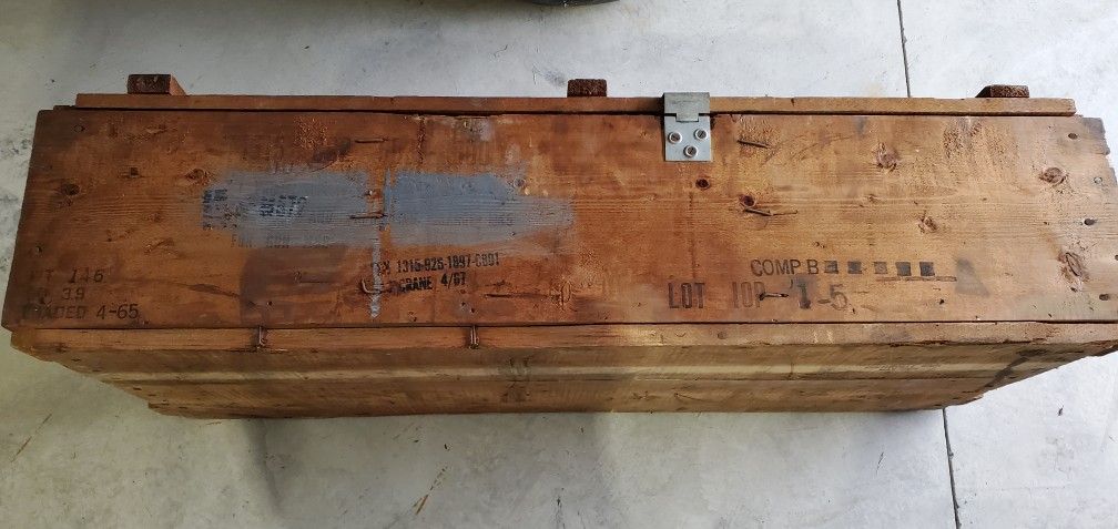 Vietnam Era Ammunition Box
