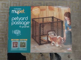 LIKE NEW IN THE BOX MyPet Petyard Passage 4 Panel Pet Pen