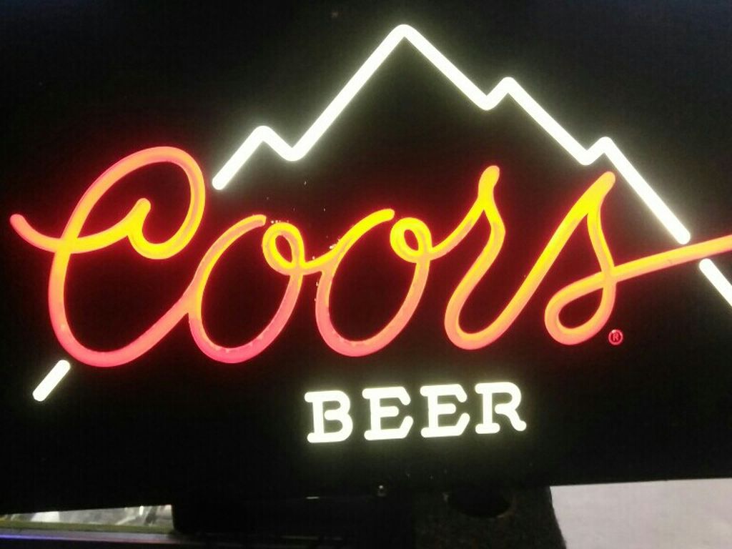 Vintage Coors Beer Sign