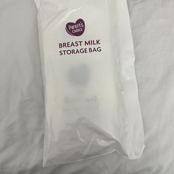 Breast milk storage bags