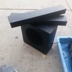 Ultima Soundbars And Subwoofer