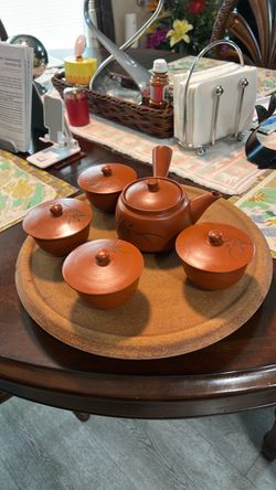 Chinese Yixing Clay Tea Set