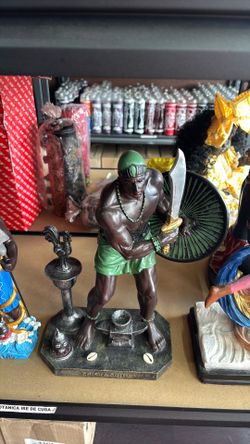 Statue Ogun Ogum Santeria Yoruba IFA