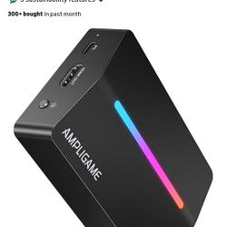Fifine AmpliGame Video Capture Card, HD 1080 60fps for Audio Video, Gaming, Live Streaming, 4K HDMI to USB Capture Card Compatible with PS4/Windows/Ma