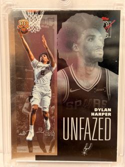 2025-26 Topps Dylan Harper RC Unfazed FAZE-12 – San Antonio Spurs Rookie