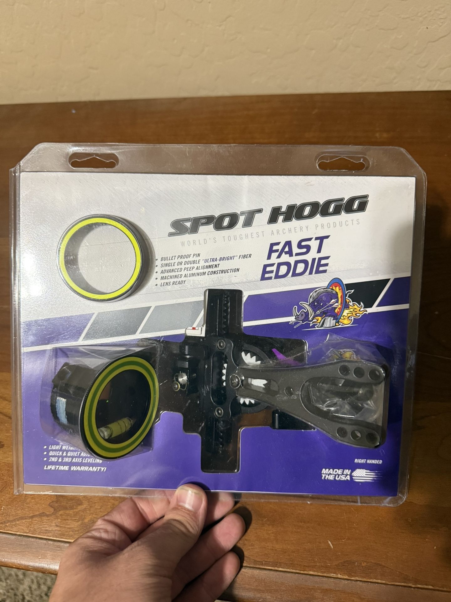 Spot Hogg Fast Eddie 1-PIN MRT Sight .010" RH