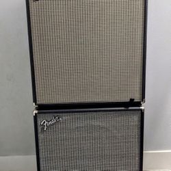 Fender Rumble Bass Cabinets Full Stack