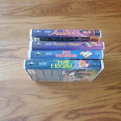 Disney Black Diamond Vhs Tapes 