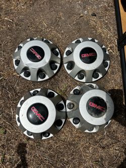 GMC hub cap set