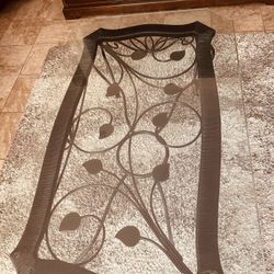 Mesa De Centro De Cristal Pesada