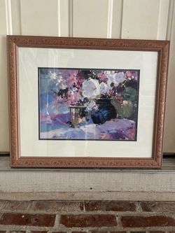 Ted Goerschner Floral Still Life Painting