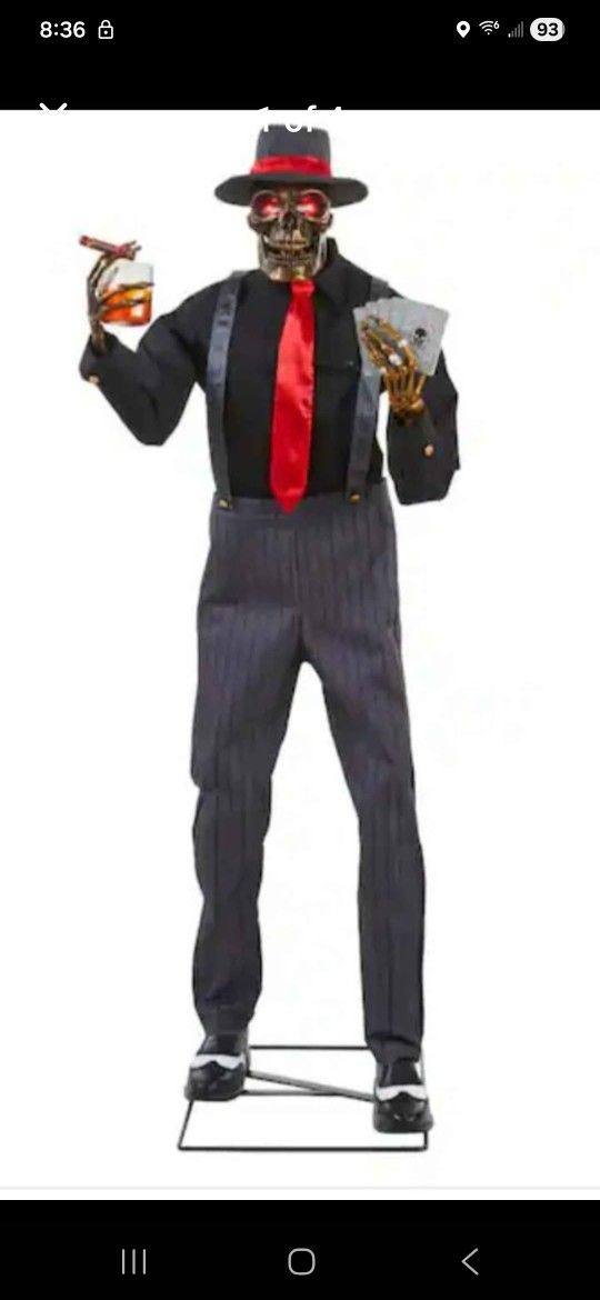 New LED Animatronic Skeleton