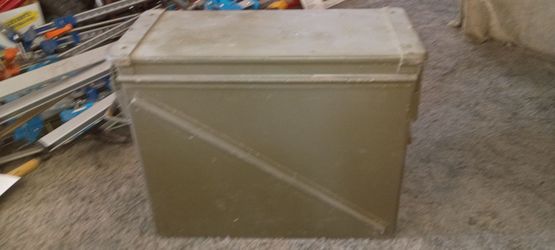 Military Surplus Metal storage box