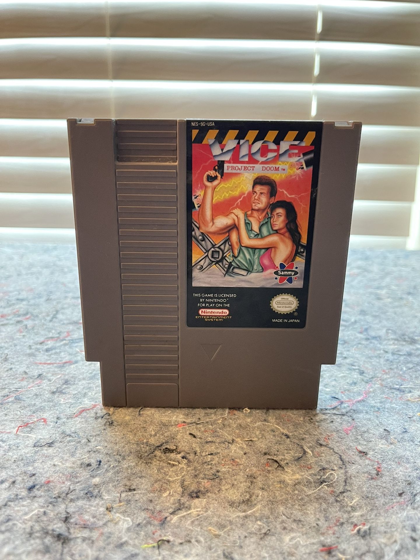 Project Doom NES Cartridge - Cult Classic, Tested & Working!