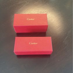 Authentic Cartier Box And Warranty Card