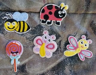Lil'Bugs- Iron Ons Appliques/Patches