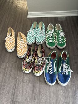 Size 12 Lot Of Vans