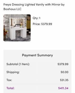 Wayfair White Vanity