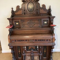 Antique Foot Pump Organ