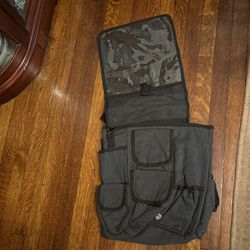 Heavy duty Black Book  Or Computer Bag With Places For Pens Paper Ect.  For 