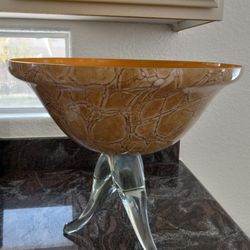 Big  Glass  Decor  Bowl 