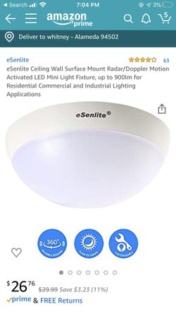 Brand new smart sensor LED lights