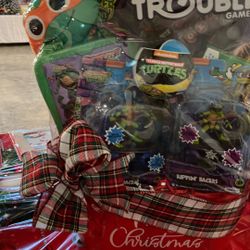 Ninja turtle gift basket