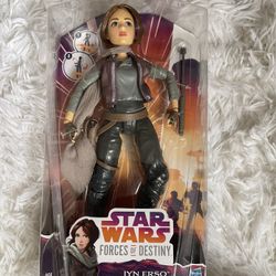 Star Wars Forces of Destiny Jyn Erso Adventure Figure - New