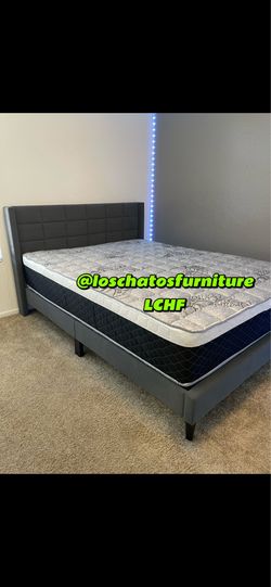 New bed and mattress queen size
