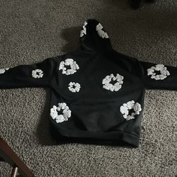 Denim Tear Hoodie Black 