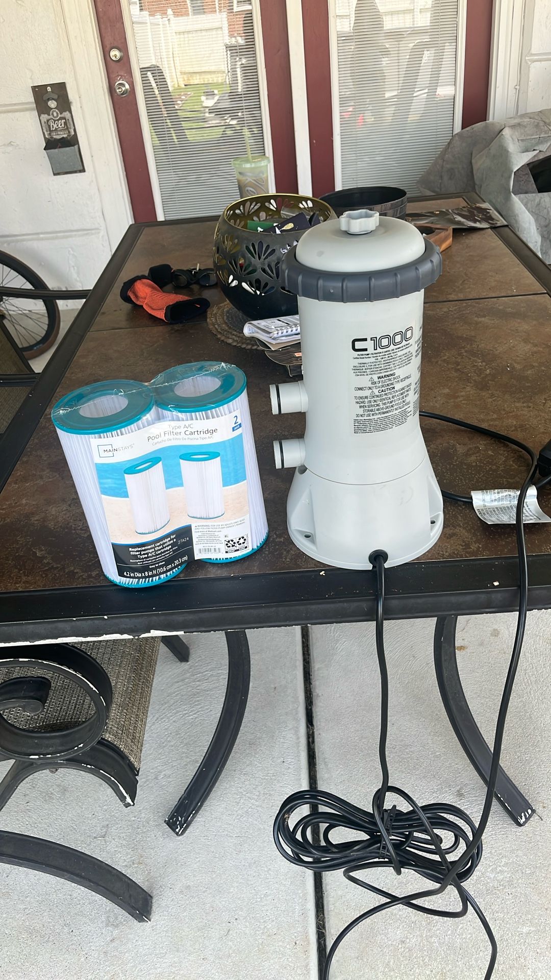 Pool Filter & Pool Pump