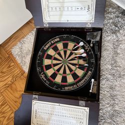 Dartboard Cabinet Set