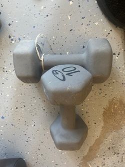 Weights 10lb each