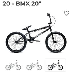 20" FRAMED BMX