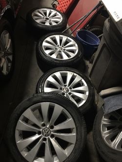 WHEELS 17” FOR Volkswagen  BRIDGESTONE Tires