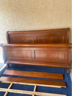 King Sleigh Bed Frame (Delivery Available)