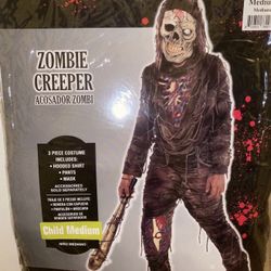 Zombie Halloween Costume Size Medium 