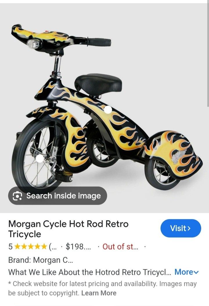 Morgan Cycle 3 Wheeler $100 Morgan Cycle