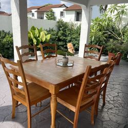 Dining Table With Chairs 