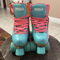 Girls Size 5 Roller Skates