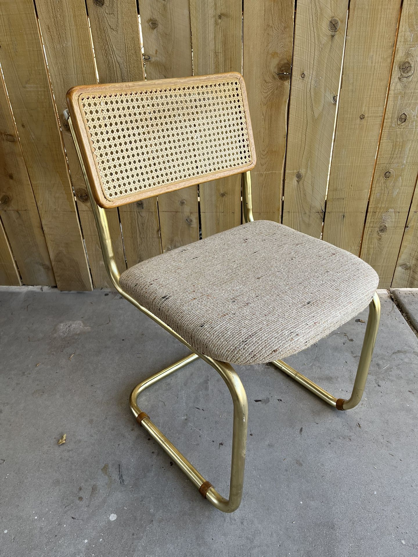 Vintage Cesca Style Cane Back Chair