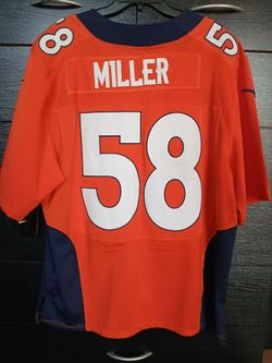 Denver Broncos Nike Jersey (VON MILLER #58) OFFICIAL NFL ON FIELD