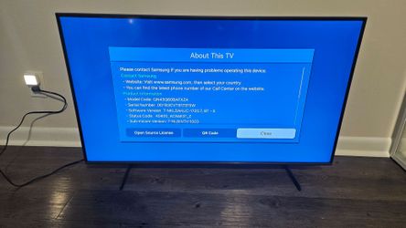 Samsung 43” Q60B QLED 4K Smart TV