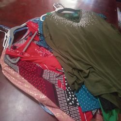 BLUSAS Y VESTIDOS PLUS SIZE 3X 