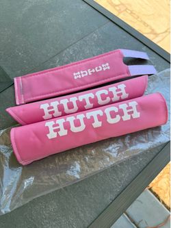 Pink Hutch BMX pad set