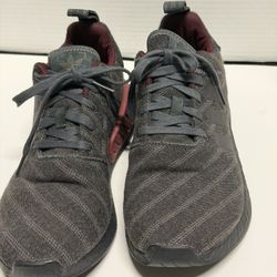 Adidas NMD R2 Henry Poole CQ2015 Black Red Tweed Mens Size 8.5 Boost